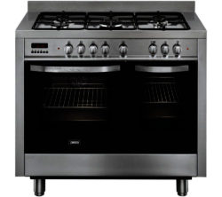 Zanussi ZCK18307XA Dual Fuel Range Cooker - Stainless Steel